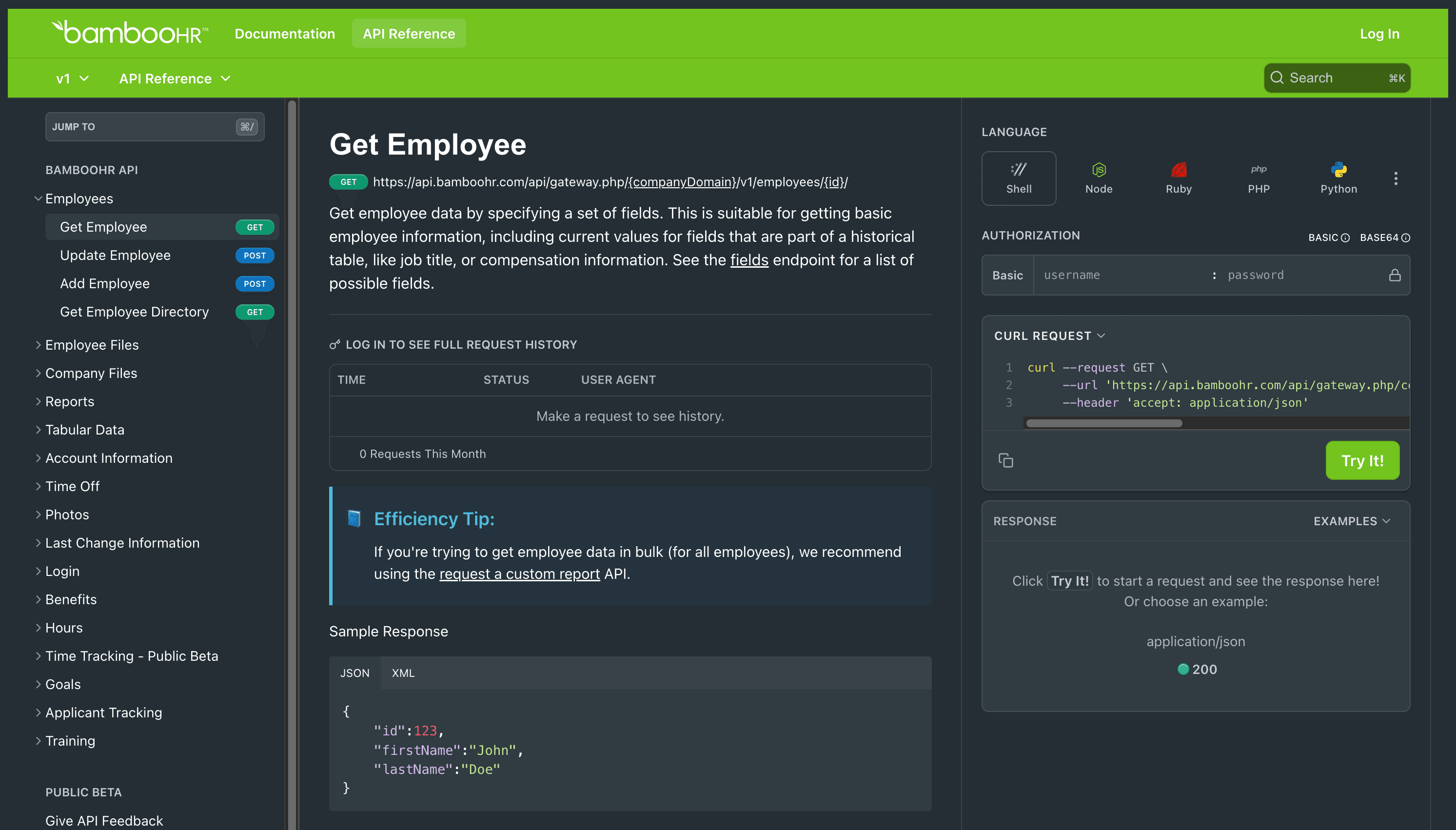 Extracting Employee Data with the BambooHR API: Practical Examples